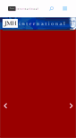 Mobile Screenshot of jmhinternational.com